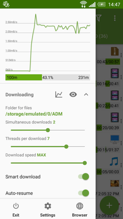 Hình ảnh Advanced Download Manager MOD