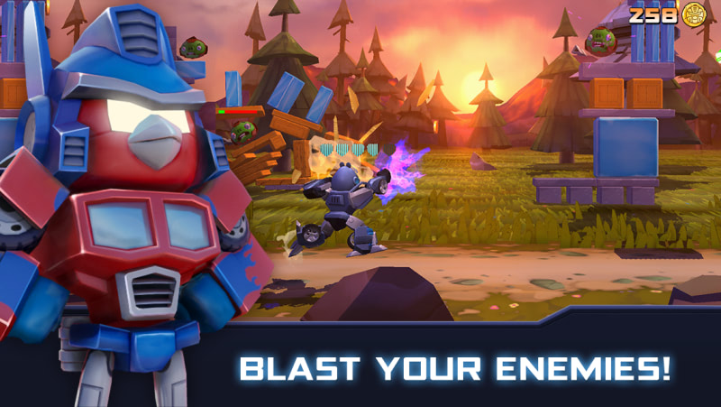 Hình ảnh Angry Birds Transformers MOD