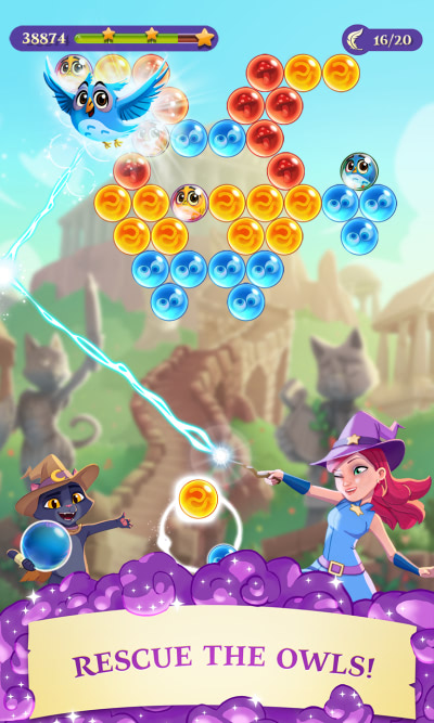 Hình ảnh Bubble Witch 3 Saga MOD