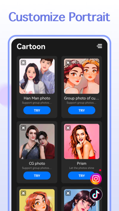 Hình ảnh Facee: Cartoon Photo Editor MOD