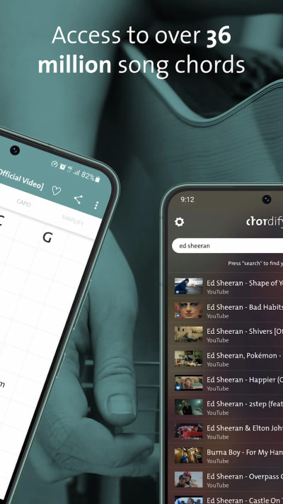 Hình ảnh Chordify MOD
