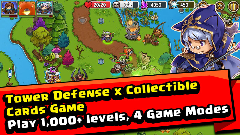 Hình ảnh Crazy Defense Heroes MOD