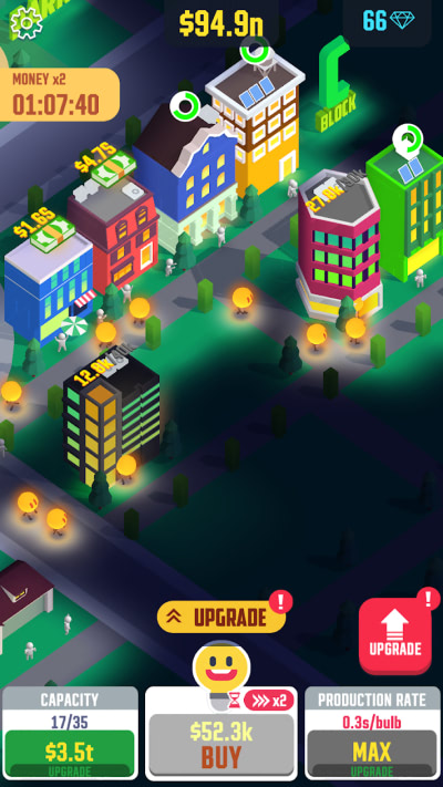 Hình ảnh Idle Light City MOD