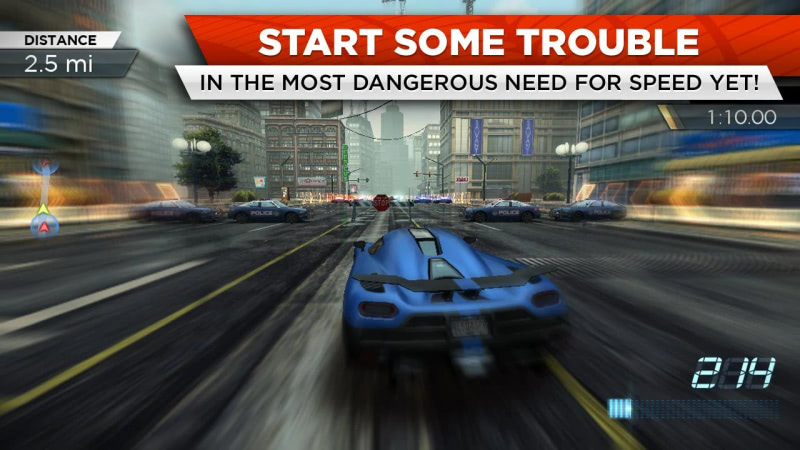 Hình ảnh Need for Speed Most Wanted MOD Vô Hạn Tiền