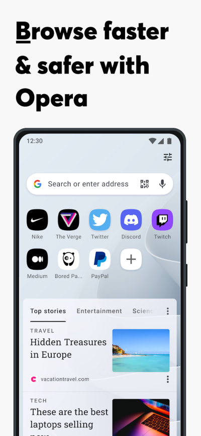 Hình ảnh Opera Browser MOD