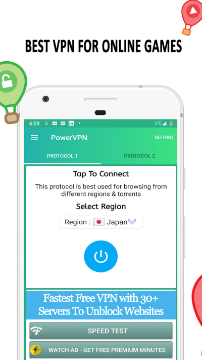 Hình ảnh Power VPN MOD