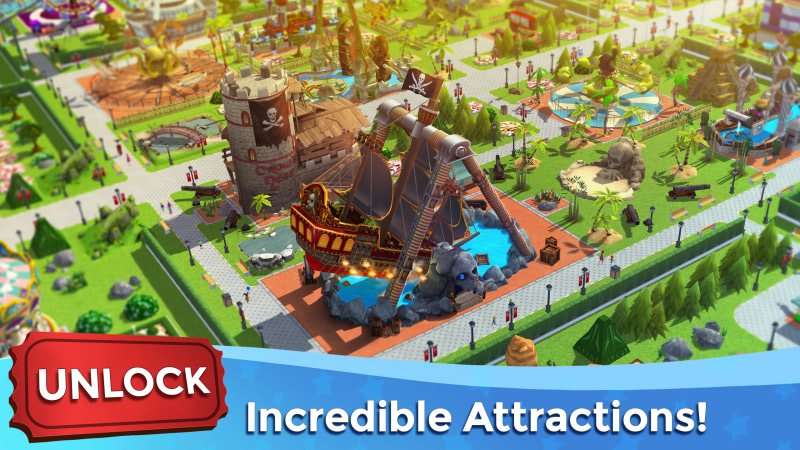 Hình ảnh RollerCoaster Tycoon Touch MOD