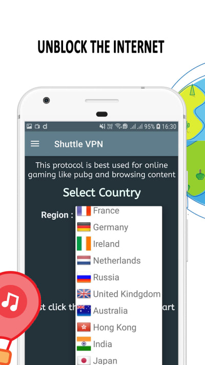 Hình ảnh Shuttle VPN MOD