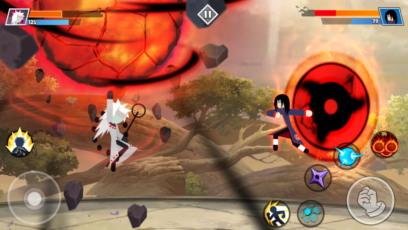 Hình ảnh Stickman Shinobi Fighting MOD Vô Hạn Tiền