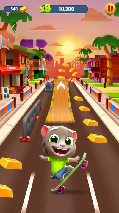 Hình ảnh Talking Tom Gold Run MOD