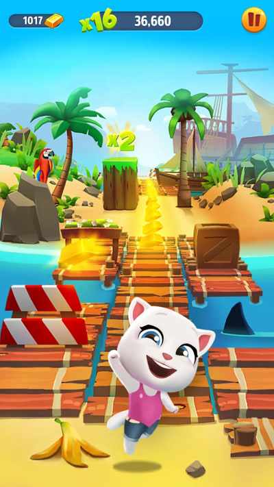 Hình ảnh Talking Tom Gold Run MOD