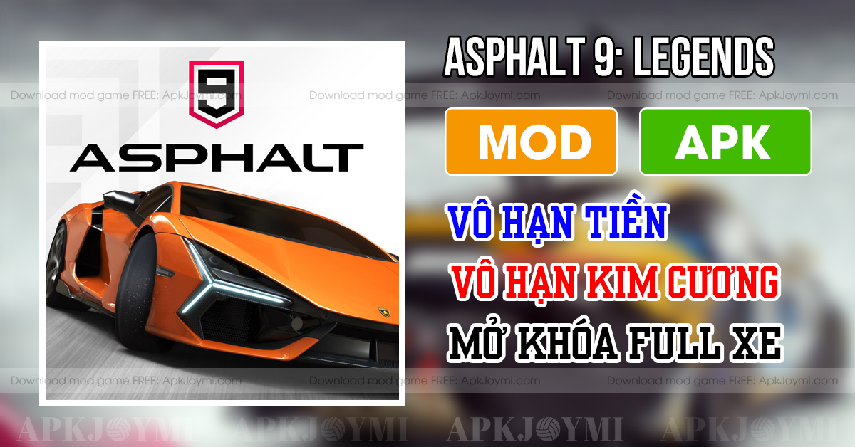 Tải Hack Asphalt 9: Legends