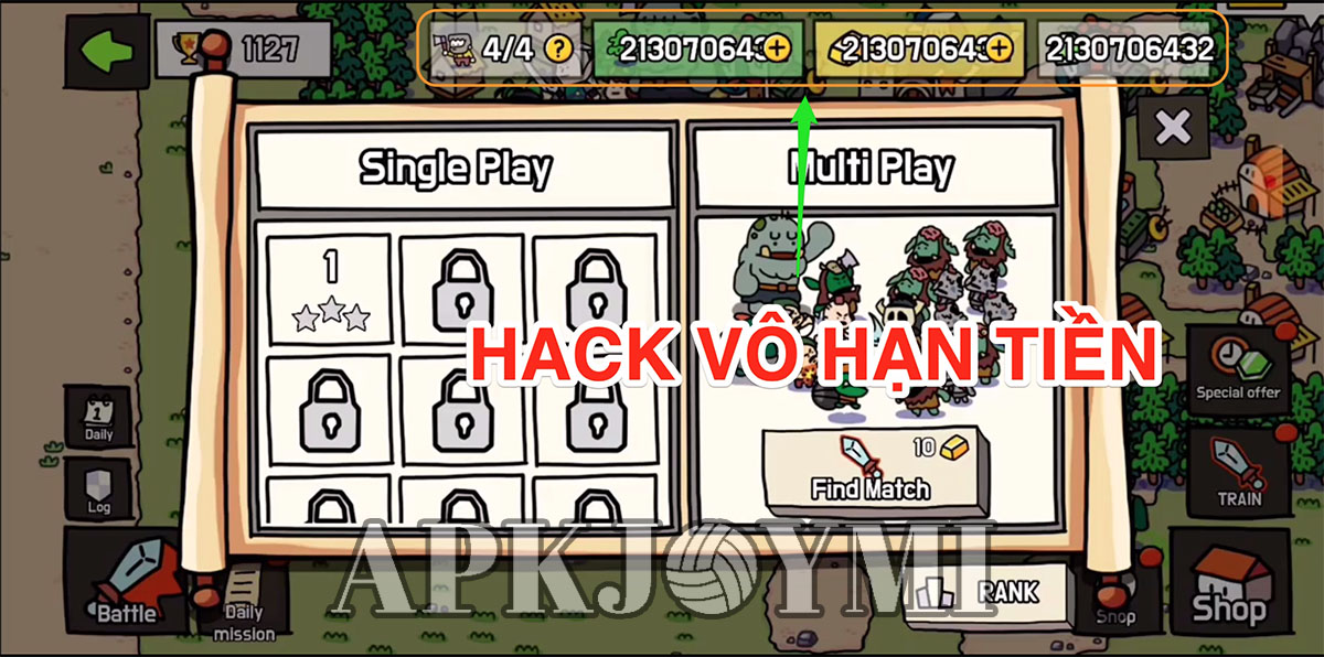 Hình ảnh Hack Cartoon Craft từ APKJoymi