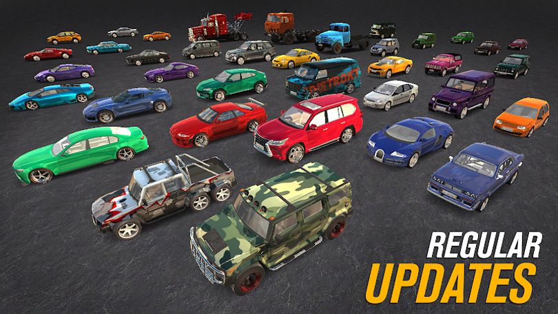 Hình ảnh All Cars Crash MOD Menu