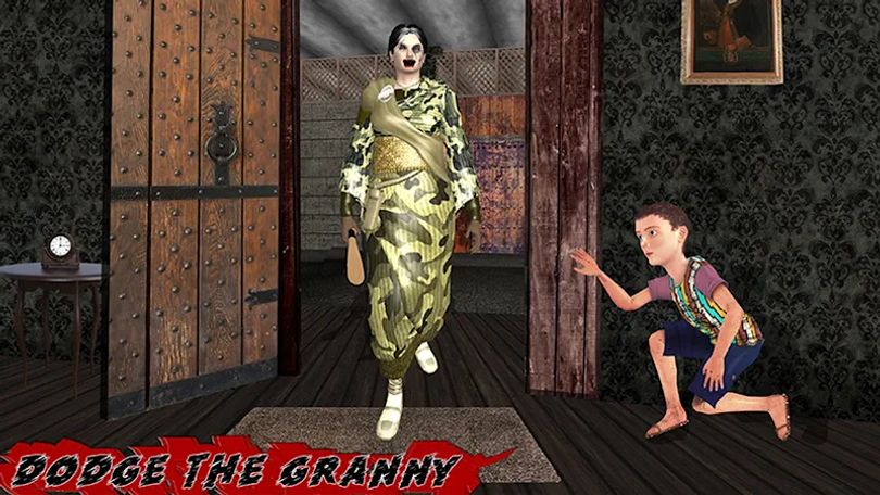 Hình ảnh Army Granny Scary Ghost 3D MOD Vô Hạn Tiền