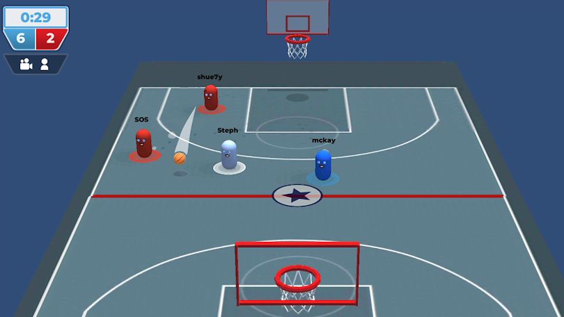 Hình ảnh Basketball Rift MOD Mở Khóa Tất Cả Characters