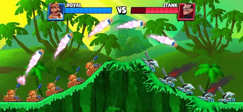 Hình ảnh Battle Kings (King of Tanks) MOD Vô Hạn Tiền Gems