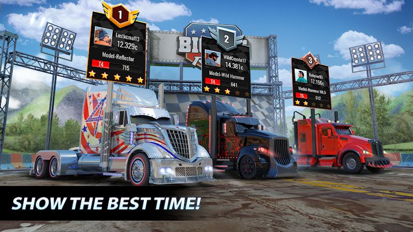 Hình ảnh Big Rig Racing MOD Phần Thưởng Miễn Phí