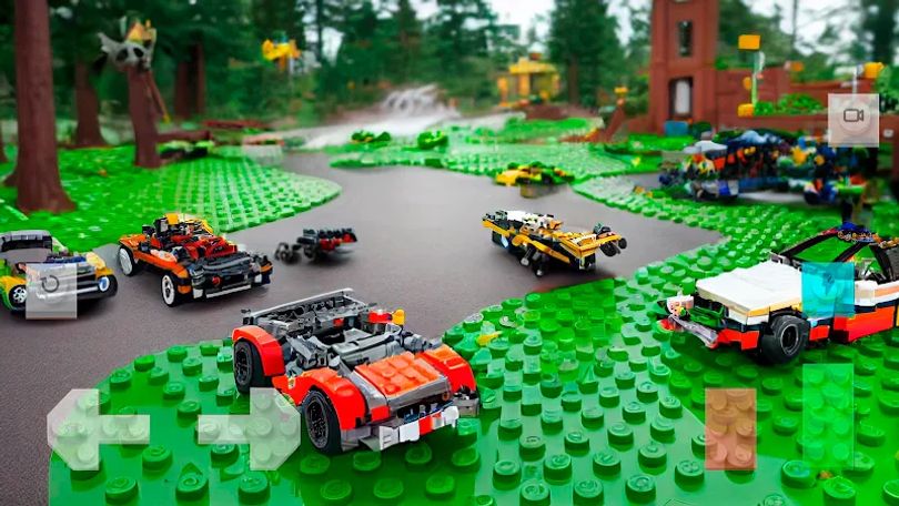 Hình ảnh Block Car Wars Brick Car Crash MOD Vô Hạn Tiền