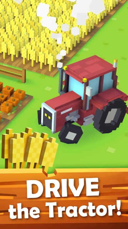 Hình ảnh Blocky Farm MOD Vô Hạn Tiền Gems