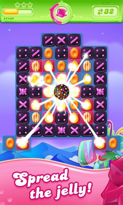 Hình ảnh Candy Crush Jelly Saga MOD 