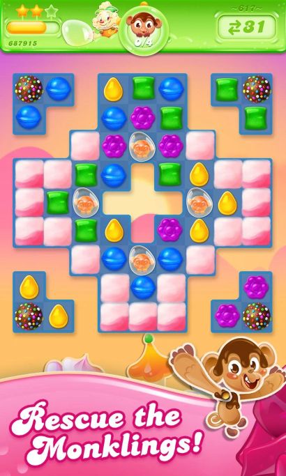 Hình ảnh Candy Crush Jelly Saga MOD Vô Hạn Lives