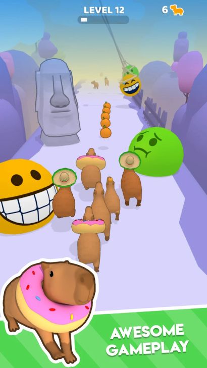 Hình ảnh Capybara Rush MOD 