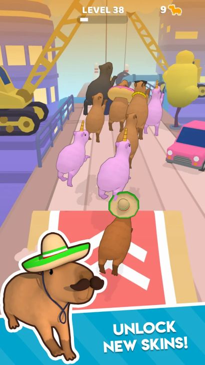 Hình ảnh Capybara Rush MOD Vô Hạn Tiền