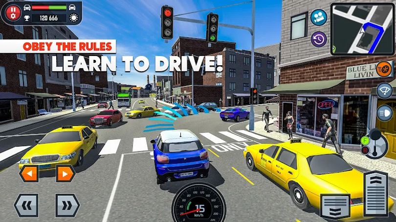 Hình ảnh Car Driving School Simulator MOD Mở Khóa Tất Cả