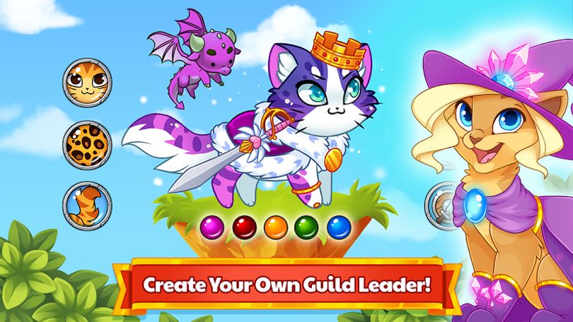 Hình ảnh Castle Cats MOD Mua Sắm Miễn Phí