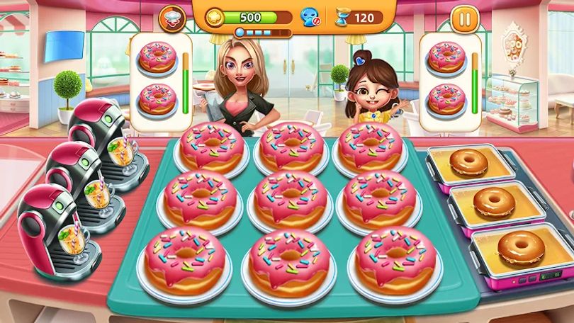 Hình ảnh Cooking City MOD Vô Hạn Kim Cương