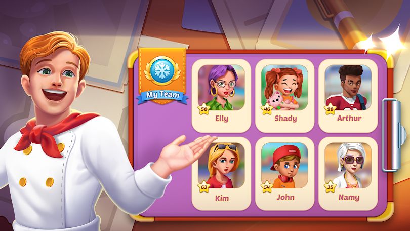 Hình ảnh Cooking Star: Cooking Games MOD Menu