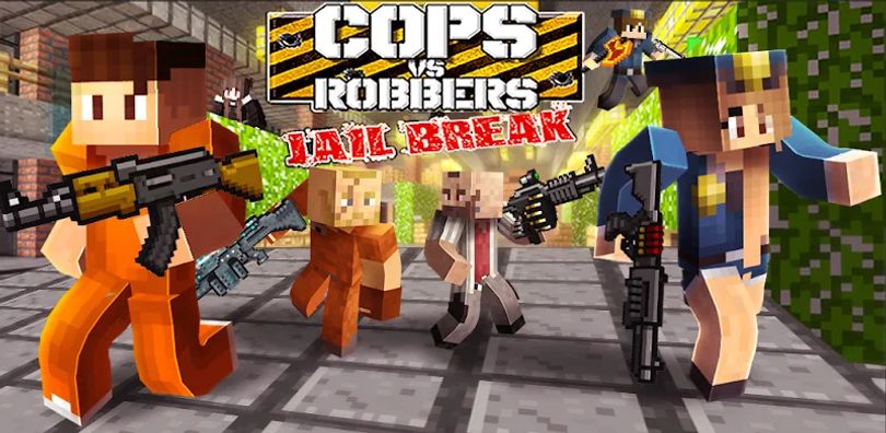 Hình ảnh Cops Vs Robbers: Jailbreak MOD Mở Khóa Weapon