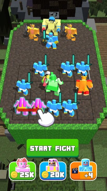 Hình ảnh Craft Merge Battle Fight MOD 