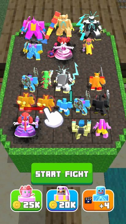 Hình ảnh Craft Merge Battle Fight MOD One Hit