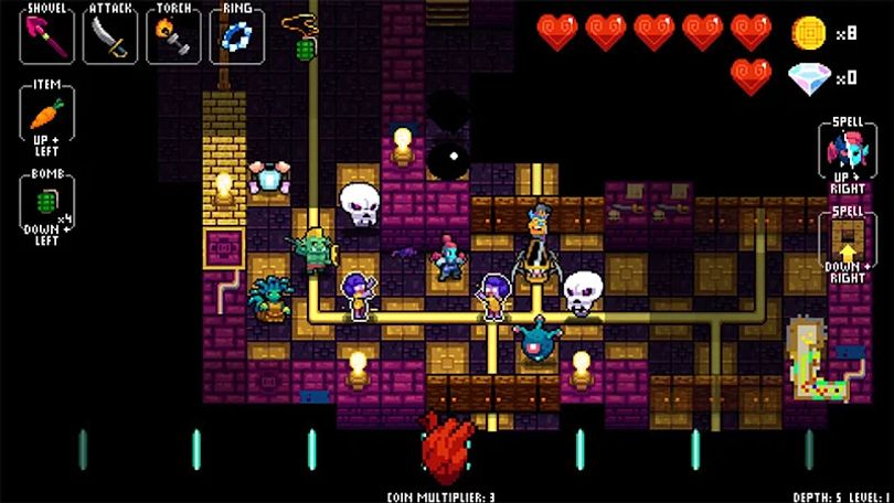 Hình ảnh Crypt of the NecroDancer MOD Bất Tử