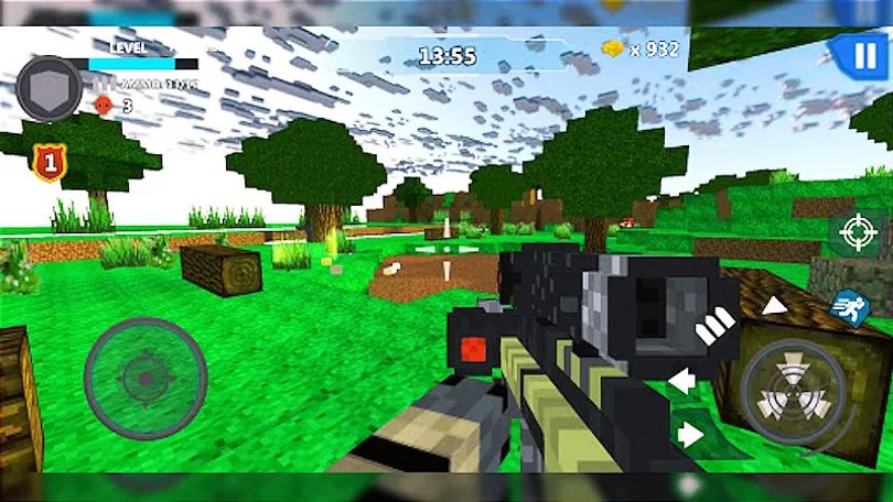 Hình ảnh Cube Wars Battle Survival MOD Bất Tử