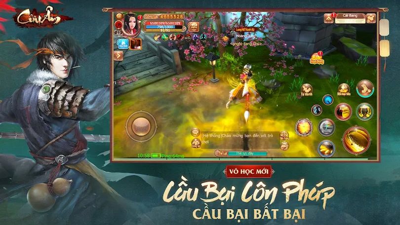 Hình ảnh Cửu Âm VNG MOD Vô Hạn Skill Usage