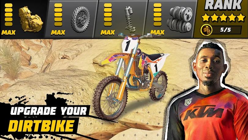 Hình ảnh Dirt Bike Unchained MOD High Tốc Độ