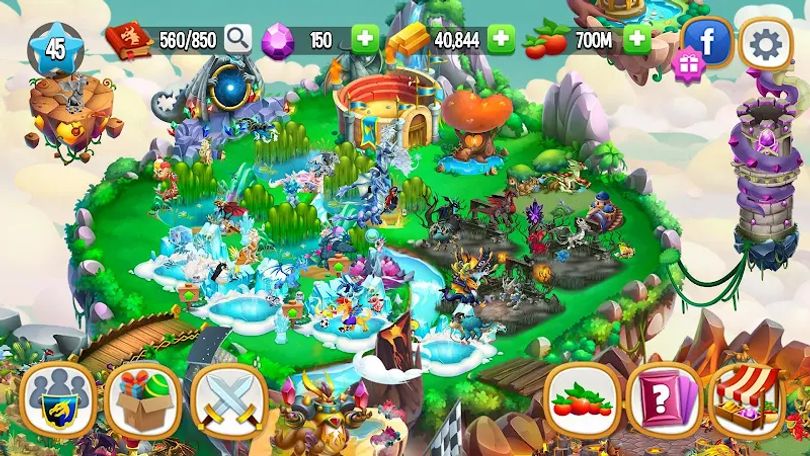 Hình ảnh Dragon City Mobile MOD Menu