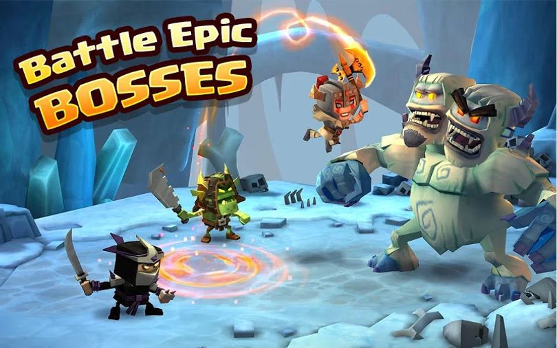 Hình ảnh Dungeon Boss Heroes MOD Bất Tử