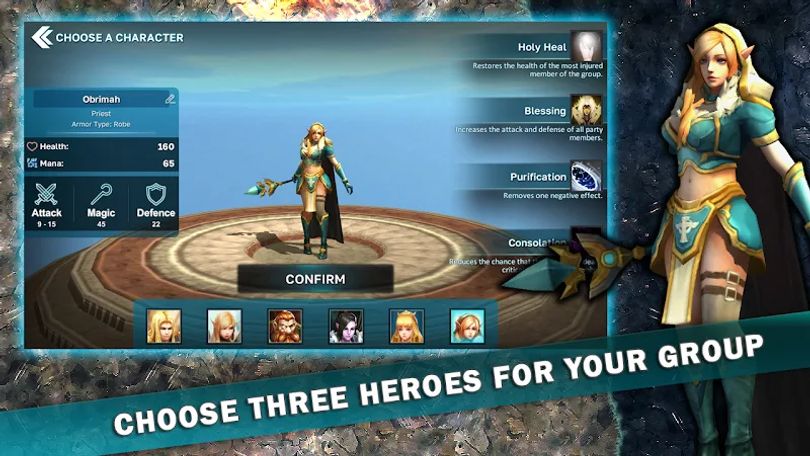 Hình ảnh Fantasy Heroes MOD Bất Tử