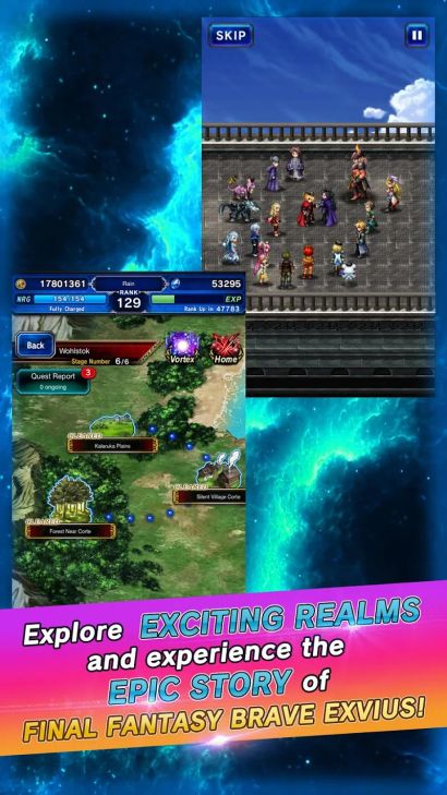 Hình ảnh FINAL FANTASY BRAVE EXVIUS MOD Menu