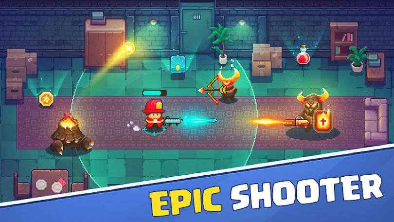 Hình ảnh Firefighter: pixel shooter MOD 