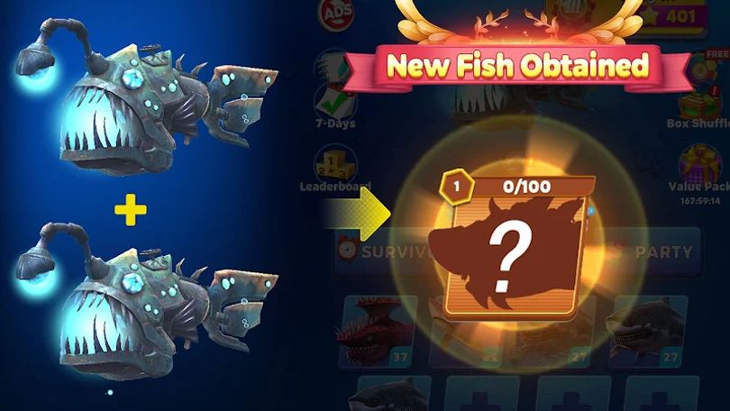 Hình ảnh Fish Eater.io MOD Nhận Full Quà