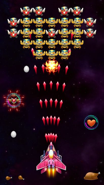 Hình ảnh Galaxy Attack: Chicken Shooter MOD 