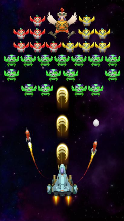 Hình ảnh Galaxy Attack: Chicken Shooter MOD Menu