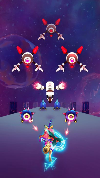 Hình ảnh Galaxy Ninja: Amaze 3D Runner MOD 