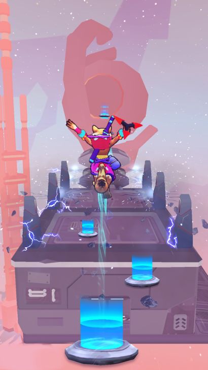 Hình ảnh Galaxy Ninja: Amaze 3D Runner MOD Năng Lượng