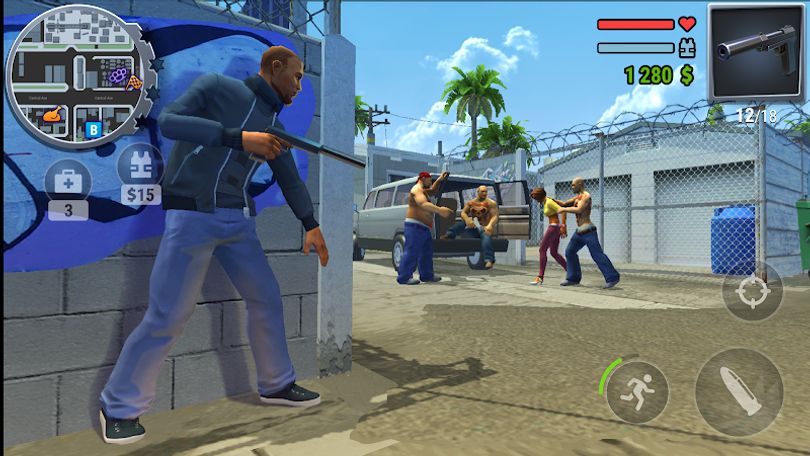 Hình ảnh Gangs Town Story MOD Tiền